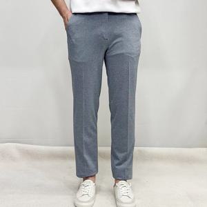 [바쏘옴므]25SS 남성 네이비 슬림핏 밴딩 정장슬랙스 WSZ1PK32NY