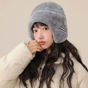 남여공용 겨울 차가운 바람 러블리무드 귀달이 웜모자