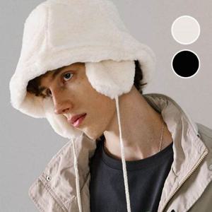 겨울 따뜻한 남녀공용 귀달이 탈부착 퍼 벙거지 모자