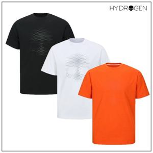 [하이드로겐] 남성 빅스컬 그래픽 반팔라운드 H11D2TR315