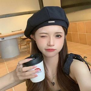 여성 가을 겨울 베레모 팔각모 화가모자 패션 빵모자