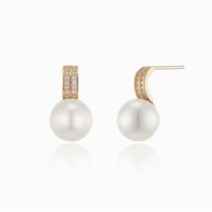 [로이드] 주문제작 클래식 진주 14k 귀걸이 LPFM4059G