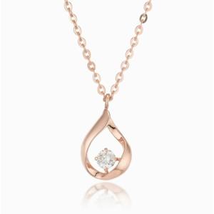 [로이드] 주문제작 다이아몬드세팅, 1부  0.1캐럿 샤인드롭 목