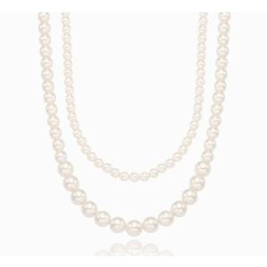 [로이드] 주문제작 레이어드 진주 14k 목걸이 LNN23184G