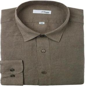 [듀퐁셔츠]SE5SM21LS331SKH_ 컬러감이 빈티지한  린넨  셔츠