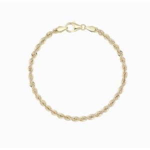 [로이드] 주문제작 이태리 체인 3.3mm 로프 팔찌 LWB24037G