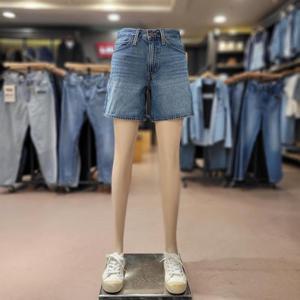 리바이스 여성 94 배기 데님 쇼츠 001JO-0003