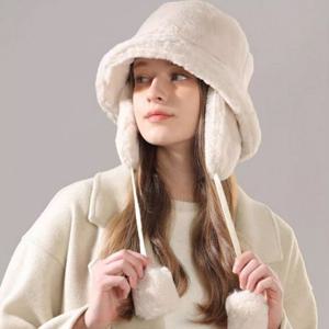 프리미엄 귀달이 데일리 겨울 털모자 보온 방한 버킷