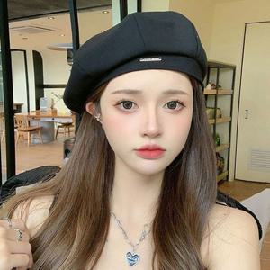 여자 3컬러 베레모 트렌드 1P 팔각모 데일리 화가모자