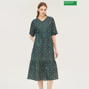 베네통 알로하 원피스 BAOP59431