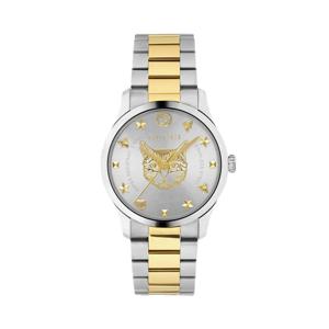 구찌 YA1264074 G타임리스 남성 메탈 쿼츠 38mm