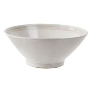 이천도자기 미색라인 냉면기 21.5cm 그릇 식기 도기면기 세라믹면기 국물요리 덮밥그릇 국수그릇 원형볼 도