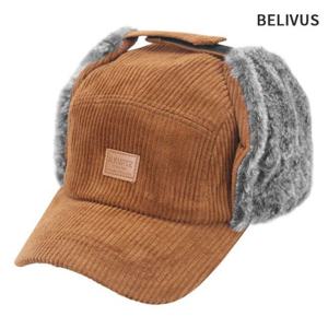남자 방한 볼캡 BPH002 털 캡모자 골덴 귀달이 겨울