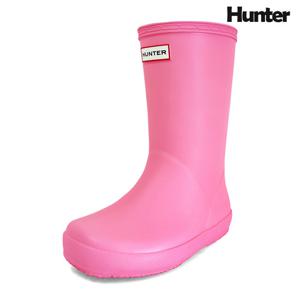 헌터 키즈 오리지널 퍼스트 클래스 아동 레인부츠 장화 핑크 KFT5094RMA-HIK