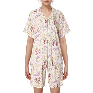 [보디가드]찰랑거리는 인견 레이온원단 여성 파자마BGWNA301