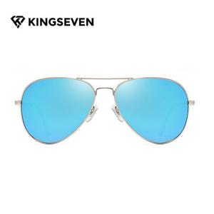 항공 파일럿 보잉선글라스 강화유리렌즈-블루미러