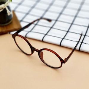 959 호피 패션안경 SELLFRE 동그란안경테 패션 심플