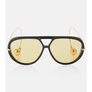 보테가베네타 Drop 에비에이터 선글라스 P00870177