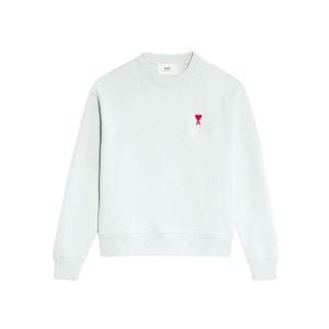 아미 스몰 하트 로고 스웨트셔츠 페일 그린 USW001-730-302