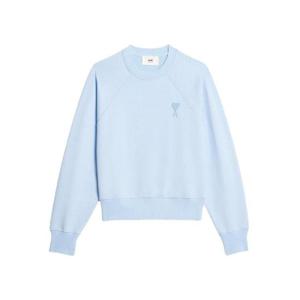 아미 스몰 하트 로고 스웨트셔츠 스카이 블루 USW004-747-464