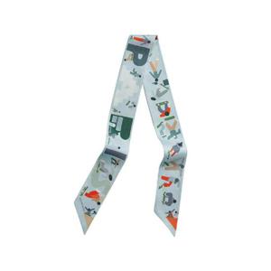 에르메스 피겨 리브르 트윌리 블루 빨 베르 오랑쥬 H064176S07