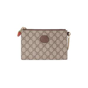 구찌 리스트 지갑 더블 G 스트로베리 베이지 에보니 슈프림 726250-UIQAG-9870