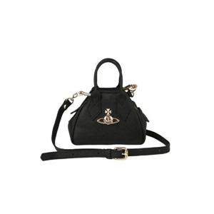 비비안 웨스트우드 사피아노 미니 야스민 크로스백 블랙 5202006IU-S000B-N401