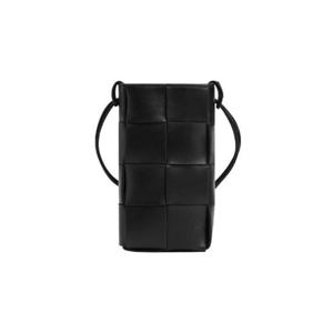 보테가 베네타 미니 카세트 크로스바디백 블랙 730541VCQC48425