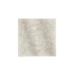 에르메스 플리즈 홀드 더 라인 스카프 90 블랑 로즈 나크르  베르 드 그리 H004187S11