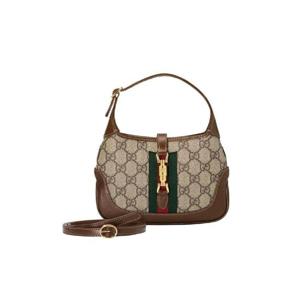 구찌 재키 1961 미니 숄더백 베이지 에보니 637092-HUHHG-8565