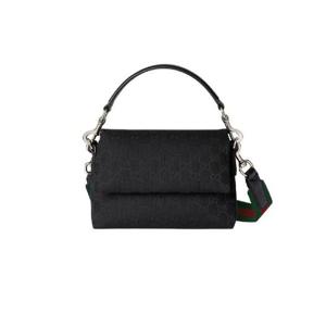 구찌 스몰 GG 크로스바디 백 웹 블랙 821617-FAEHA-1042