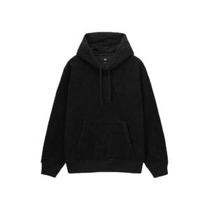 스투시 인사이드 아웃 플리스 후드 블랙 118515