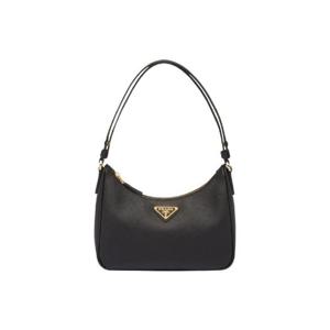 프라다 사피아노 레더 미니백 블랙 1BC204-NZV-F0632