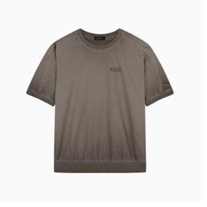 [버커루] 2단 쭈리 빈티지 반팔 맨투맨(B252TS355P)