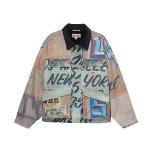 스투시 샵 자켓 알퐁소 캔버스 멀티 115722
