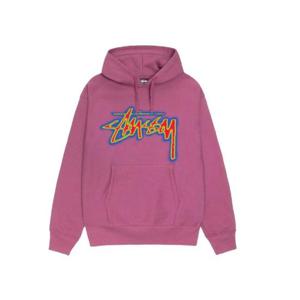 스투시 스탁 써멀 후드 베리 1925023