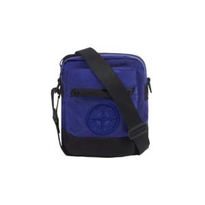 스톤 아일랜드 9200908 나일론 메탈 인 에코닐 파우치 백 포켓 앤 집 브라이트 블루   25SS K1S1592009-08S0076-V0022