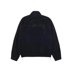 스투시 웜업 자켓 블랙 115828