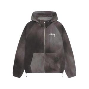 스투시 웨이브 다이 비치 쉘 자켓 블랙 115745