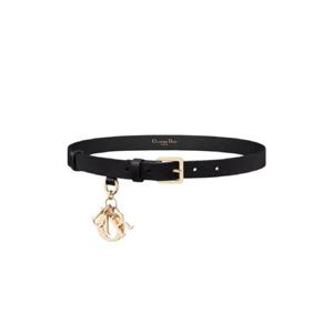 디올 20mm 스무스 카프스킨 미스 디올 벨트 블랙 B0444OVWV-M900