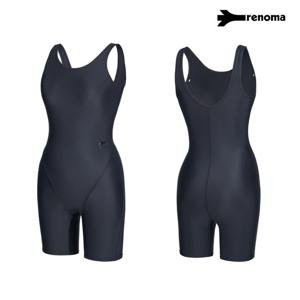 [레노마수영복] 여성 3부 U백 반신 수영복 LS2D861_DG