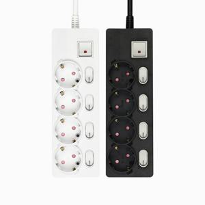 아이정 국산 멀티탭 4구 메인 개별 절전 1.5M