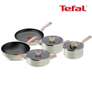 테팔 인덕션 세이지 쿡 5종(팬28+웍28+편수18+양수20+전골24)