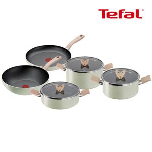 테팔 인덕션 세이지 쿡 5종(팬28+웍28+양수20+24+전골24)