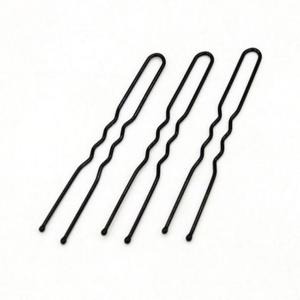 웨이브 U핀 데일리 100개 6cm 클래식 올림머리 똥머리