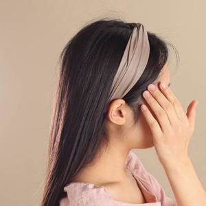 (엔젤슈슈) 가죽 꼬임 헤어밴드 레자 악세사리 머리띠