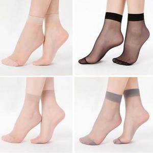 여자 편안한 고탄력 발목 데일리 앵글 스타킹