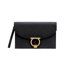 페라가모 간치니 도큐먼트 홀더 블랙 21H770-720475