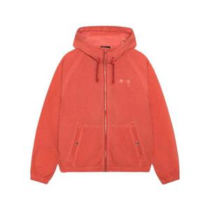 스투시 비치 쉘 가먼트 다이드 레드 115824