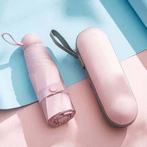 휴대용 미니 가벼운 경량 접이식 우산 5단